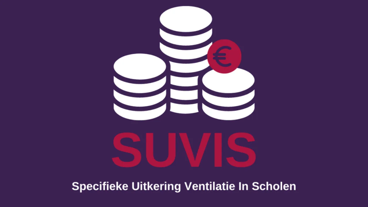 Leeg klaslokaal met tafels en stoelen